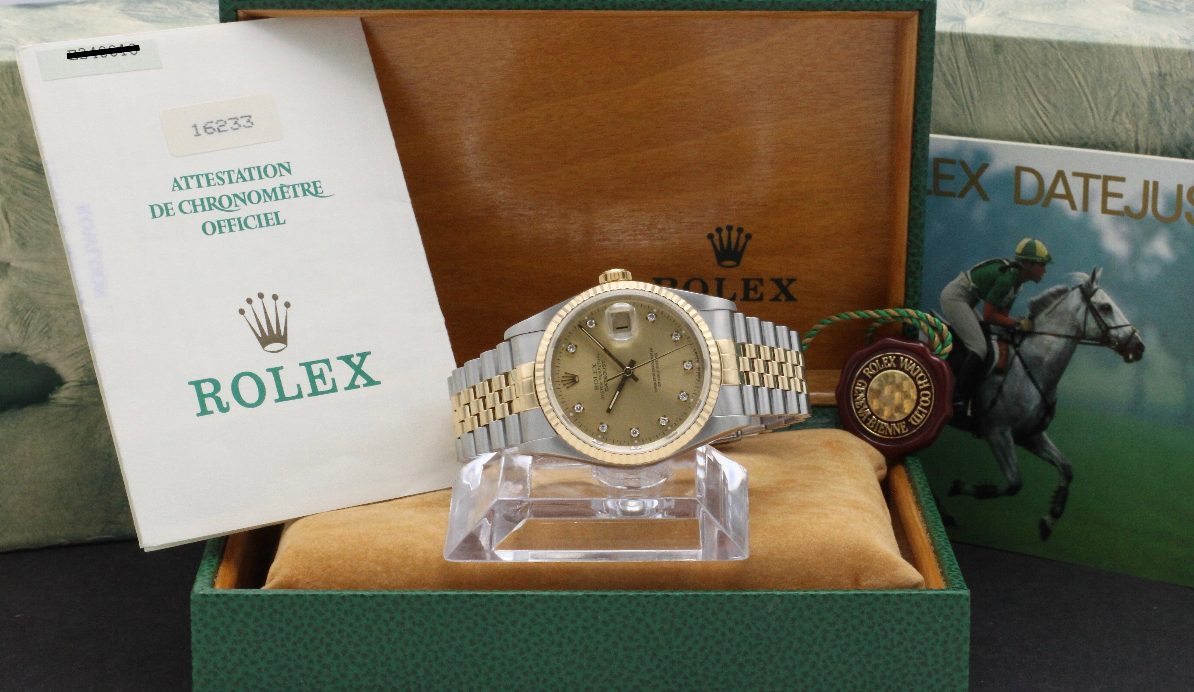 Rolex Datejust 16233G - 1990 - Rolex horloge - Rolex kopen - Rolex heren horloge - Trophies Watches