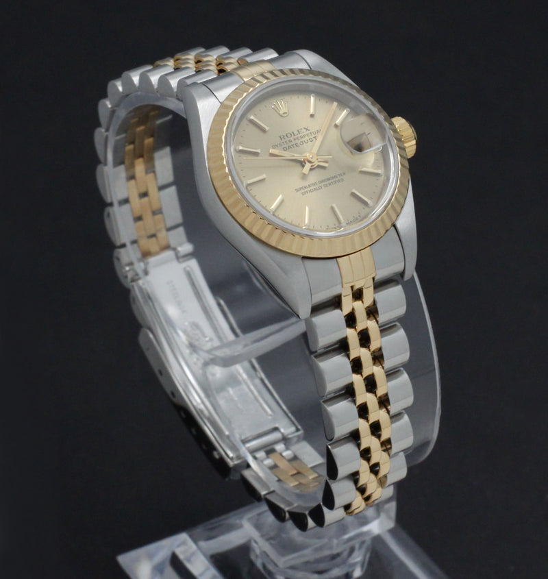 Rolex Lady-Datejust 69173 - 1998 - Rolex horloge - Rolex kopen - Rolex dames horloge - Trophies Watches