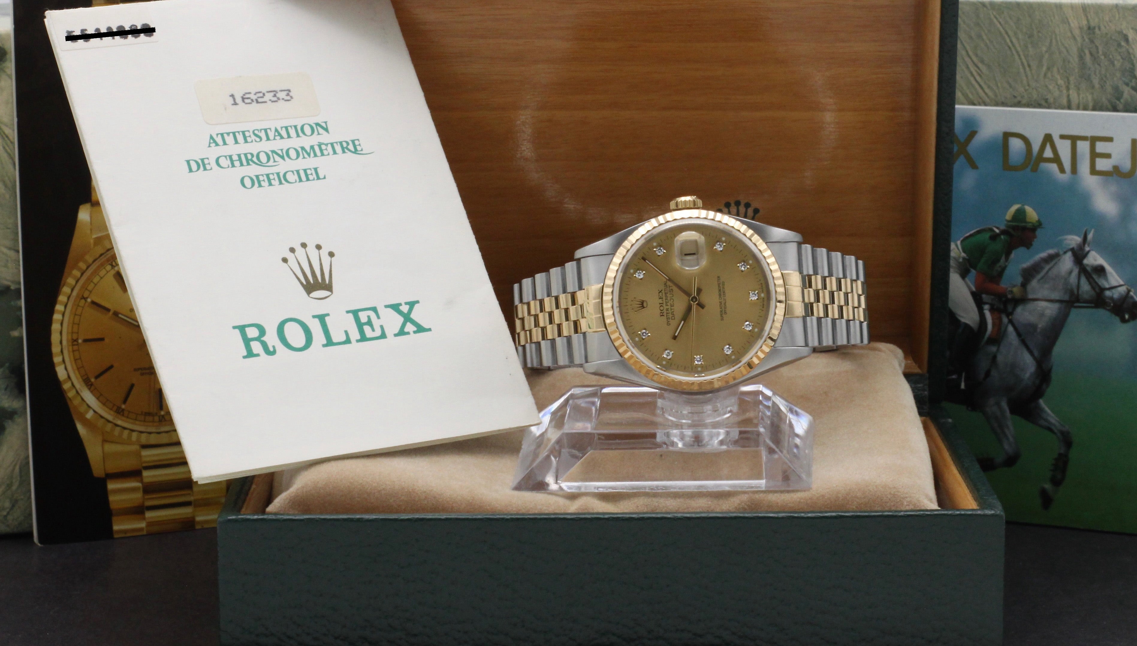 Rolex Datejust 16233G - 1991 - Rolex horloge - Rolex kopen - Rolex heren horloge - Trophies Watches