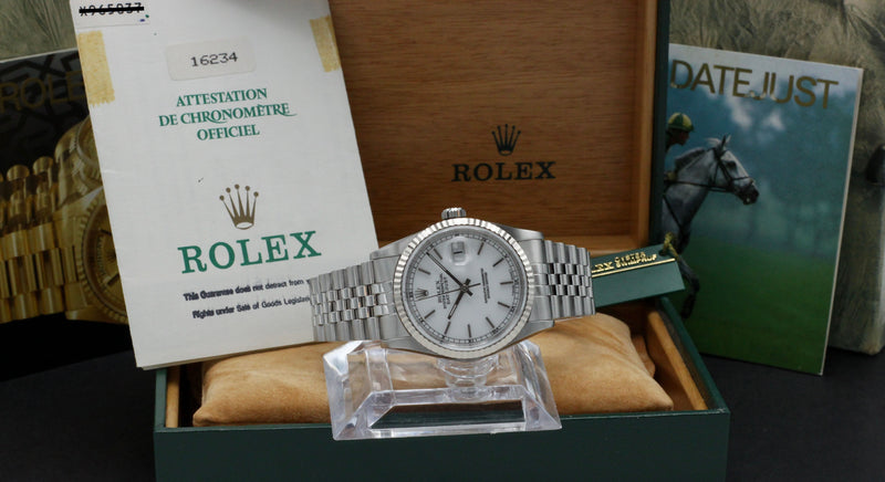 Rolex Datejust 16234 - 1991 - Rolex horloge - Rolex kopen - Rolex heren horloge - Trophies Watches