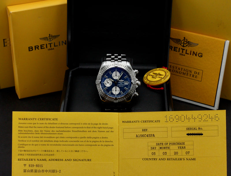 Breitling Chronomat A13356 - 2007 - Breitling horloge - Breitling kopen - Breitling heren horloge - Trophies Watches