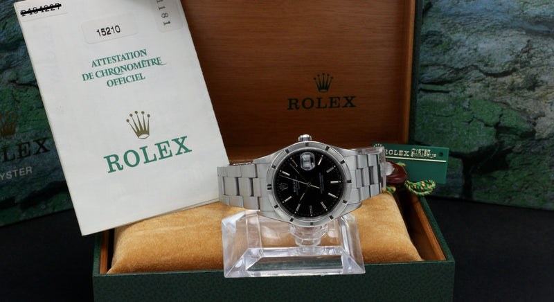 Rolex Oyster Perpetual Date 1520 - 2001 - Rolex horloge - Rolex kopen - Rolex heren horloge - Trophies Watches