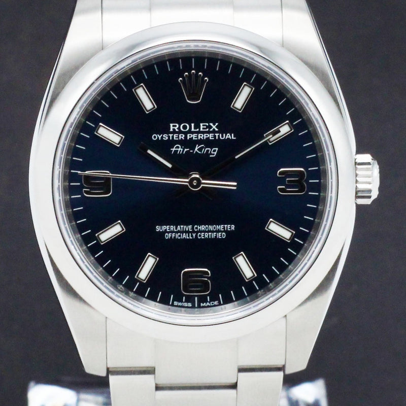 Rolex Oyster Perpetual 34 114200 - 2012 - Rolex horloge - Rolex kopen - Rolex heren horloge - Trophies Watches