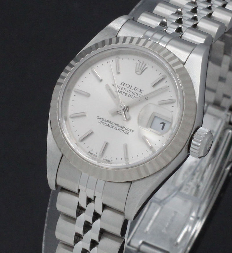 Rolex Oyster Perpetual Lady Datejust 79174 - 2001 - Rolex horloge - Rolex kopen - Rolex dames horloge - Trophies Watches