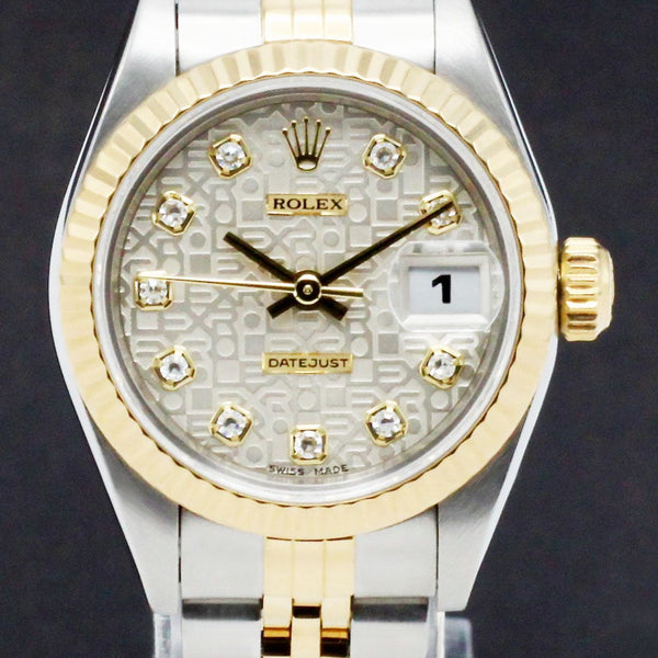 Rolex Lady-Datejust 69173G, Box & Papers, 1999