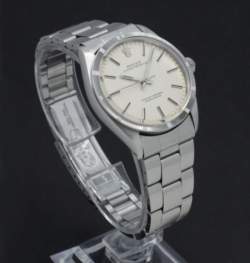 Rolex Oyster Perpetual 34 1007 - 1966 - Rolex horloge - Rolex kopen - Rolex heren horloge - Trophies Watches