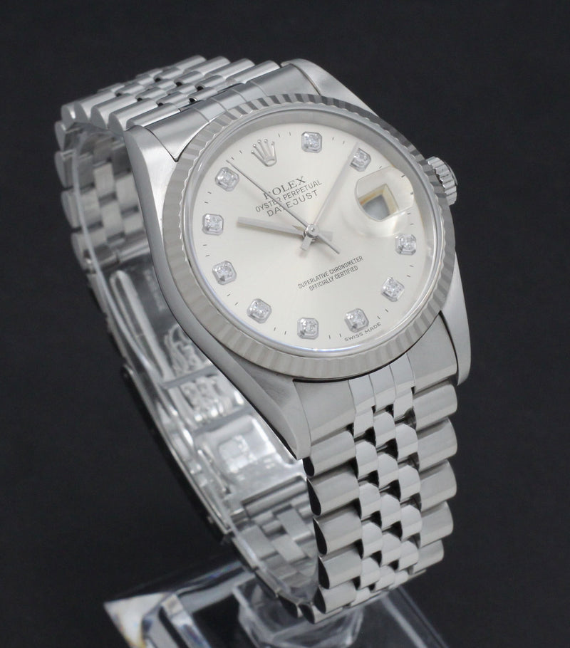 Rolex Datejust 16234G - 1998 - Rolex horloge - Rolex kopen - Rolex heren horloge - Trophies Watches