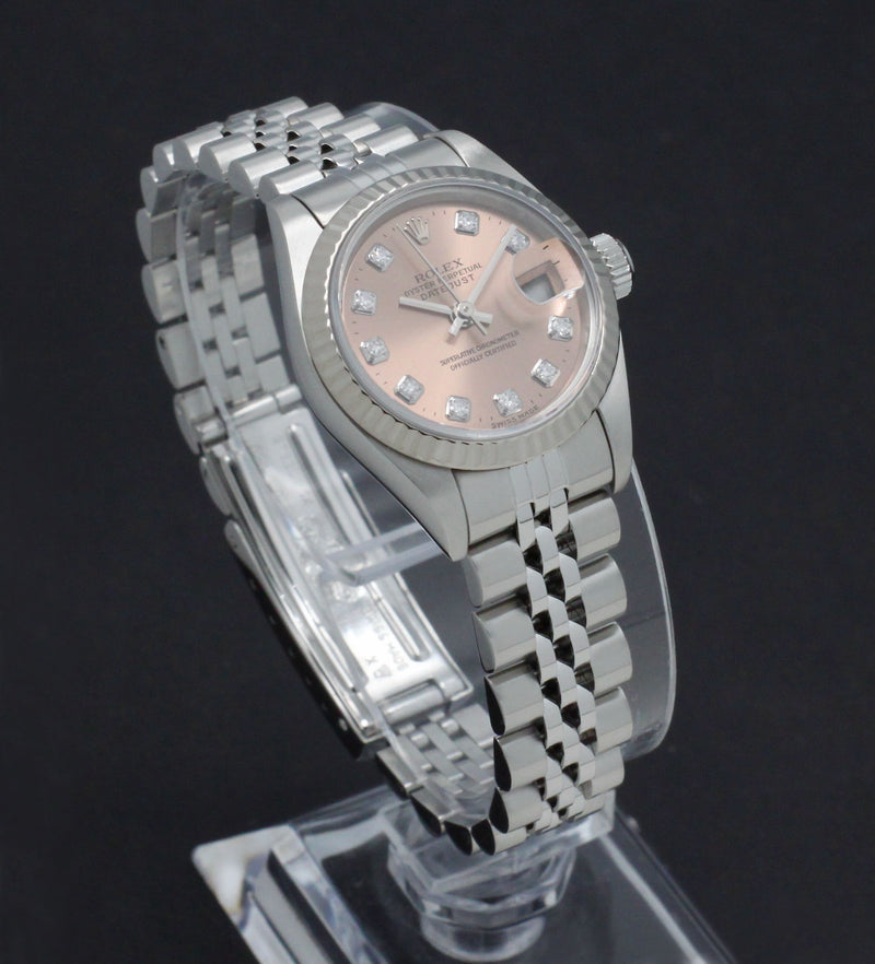Rolex Oyster Perpetual Lady Datejust 79174G - 1999 - Rolex horloge - Rolex kopen - Rolex dames horloge - Trophies Watche