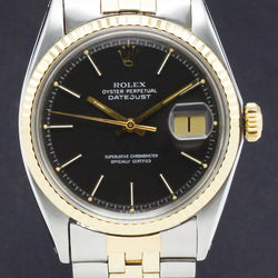 Rolex Datejust 1601 - 1971 - goud/staal - two/tone - Rolex horloge - Rolex kopen - Rolex heren horloge - Trophies Watches