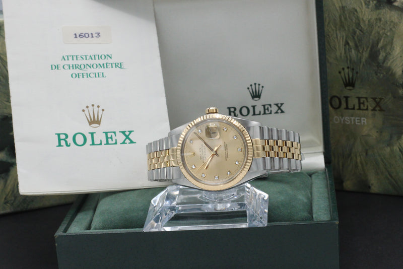 Rolex Datejust 16013G - 1987 - Rolex horloge - Rolex kopen - Rolex heren horloge - Trophies Watches