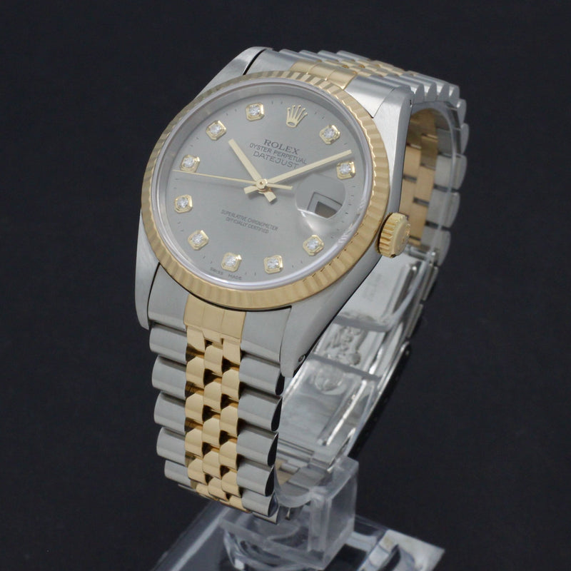 Rolex Datejust 16233G - 1993 - Rolex horloge - Rolex kopen - Rolex heren horloge - Trophies Watches