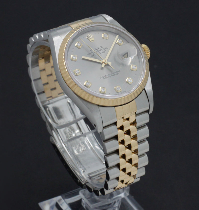 Rolex Datejust 16233G - 1993 - Rolex horloge - Rolex kopen - Rolex heren horloge - Trophies Watches