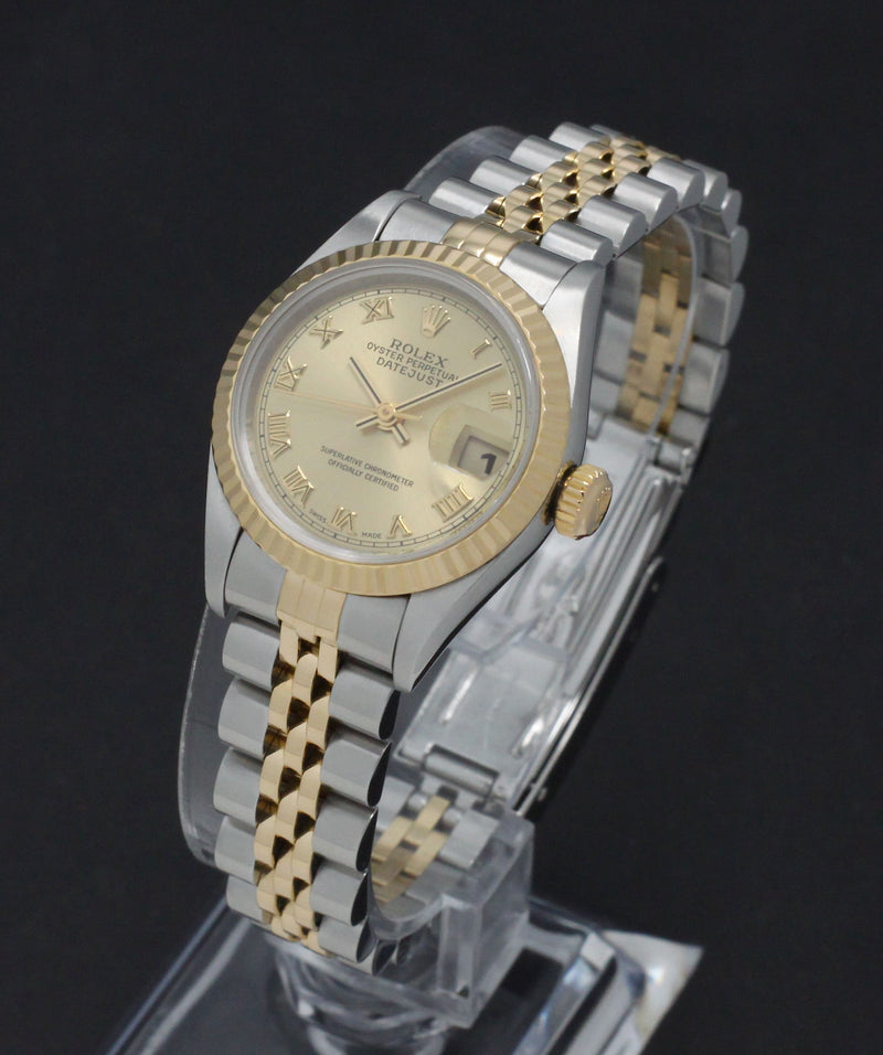 Rolex Lady-Datejust 69173 - 1999 - Rolex horloge - Rolex kopen - Rolex dames horloge - Trophies Watches