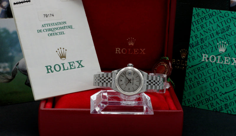 Rolex Oyster Perpetual Lady Datejust 79174 - 2000 - Rolex horloge - Rolex kopen - Rolex dames horloge - Trophies Watches