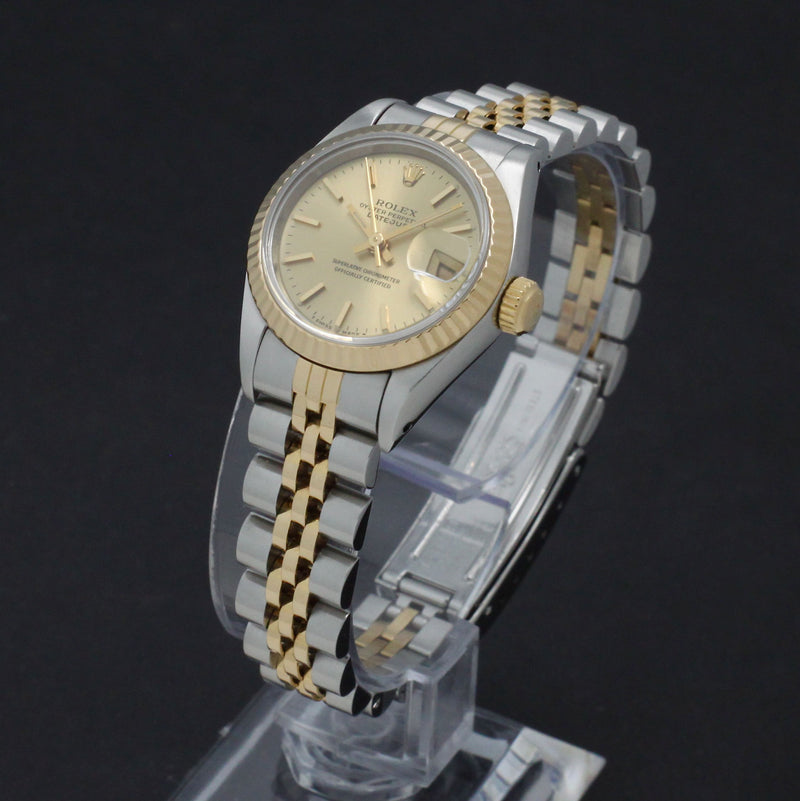 Rolex Lady-Datejust 69173 - 1993 - Rolex horloge - Rolex kopen - Rolex dames horloge - Trophies Watches