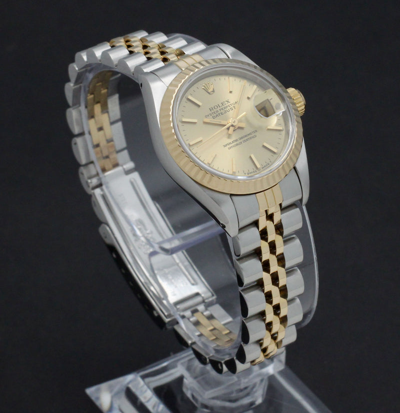 Rolex Lady-Datejust 69173 - 1993 - Rolex horloge - Rolex kopen - Rolex dames horloge - Trophies Watches