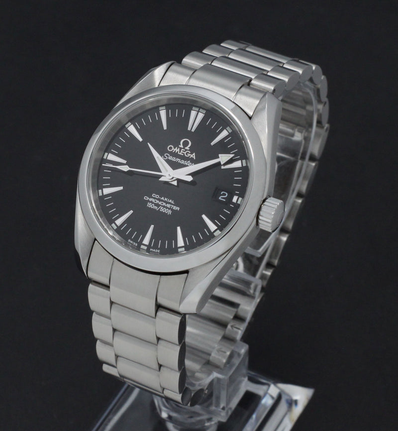 Omega Seamaster Aqua Terra Co-axial 2504.50.00 - 2004 - Omega horloge - Omega kopen - Omega heren horloge - Trophies Watches