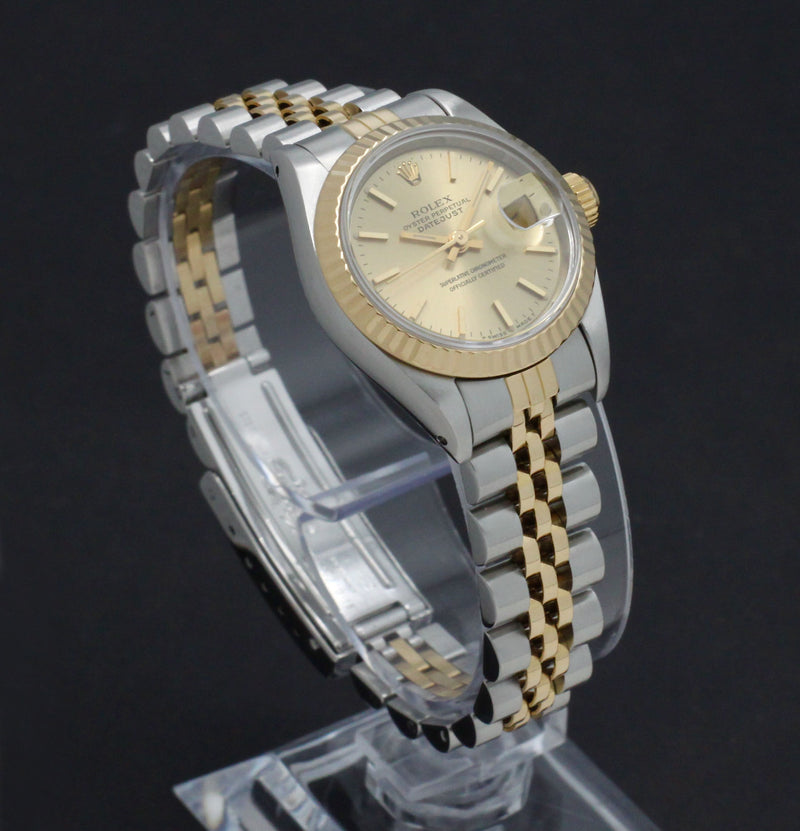 Rolex Lady-Datejust 69173 - 1993 - Rolex horloge - Rolex kopen - Rolex dames horloge - Trophies Watches