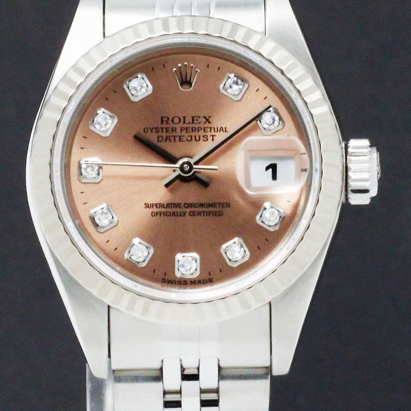 Rolex Oyster Perpetual Lady Datejust 79174G - 1999 - Rolex horloge - Rolex kopen - Rolex dames horloge - Trophies Watche