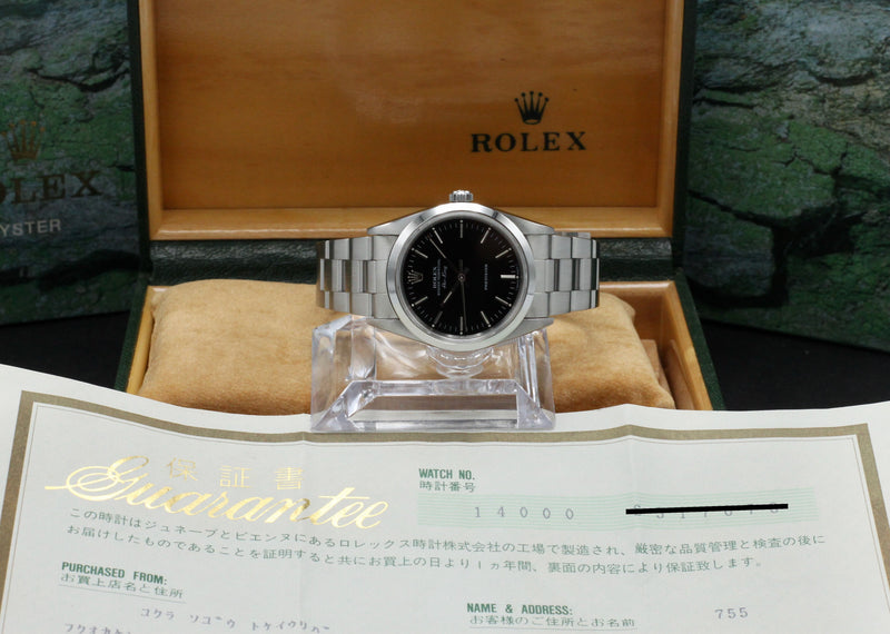 Rolex Air King Precision 14000 - 1995 - Rolex horloge - Rolex kopen - Rolex heren horloge - Trophies Watches