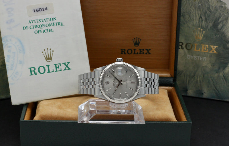 Rolex Datejust 16014 - 1987 - Rolex horloge - Rolex kopen - Rolex heren horloge - Trophies Watches