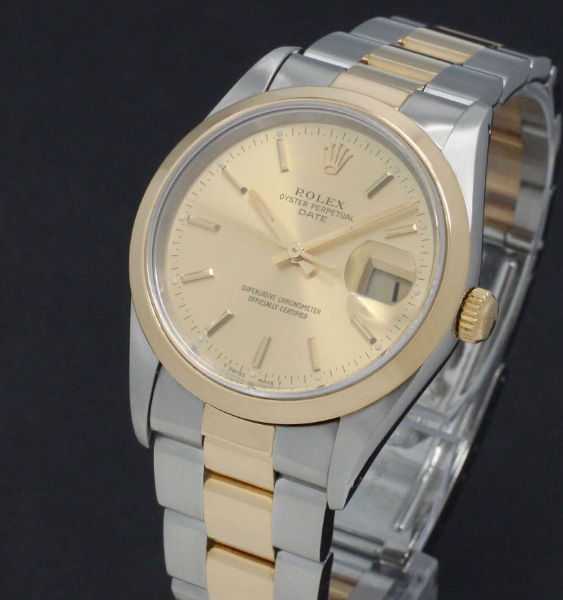 Rolex Oyster Perpetual Date 15203 - 1996 - Rolex horloge - Rolex kopen - Rolex heren horloge - Trophies Watches