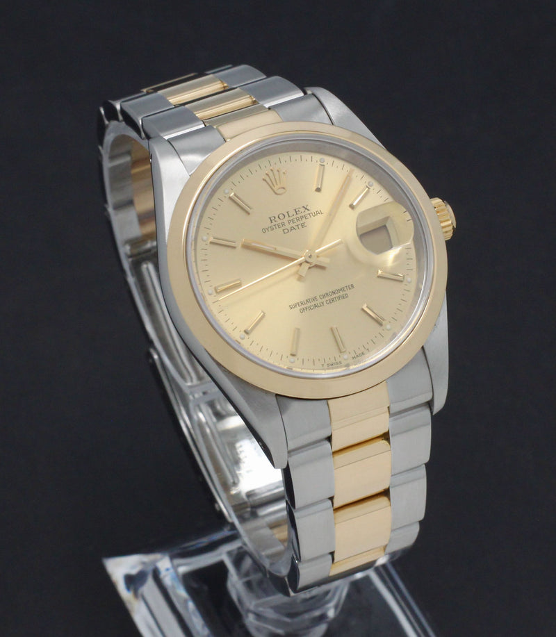 Rolex Oyster Perpetual Date 15203 - 1996 - Rolex horloge - Rolex kopen - Rolex heren horloge - Trophies Watches