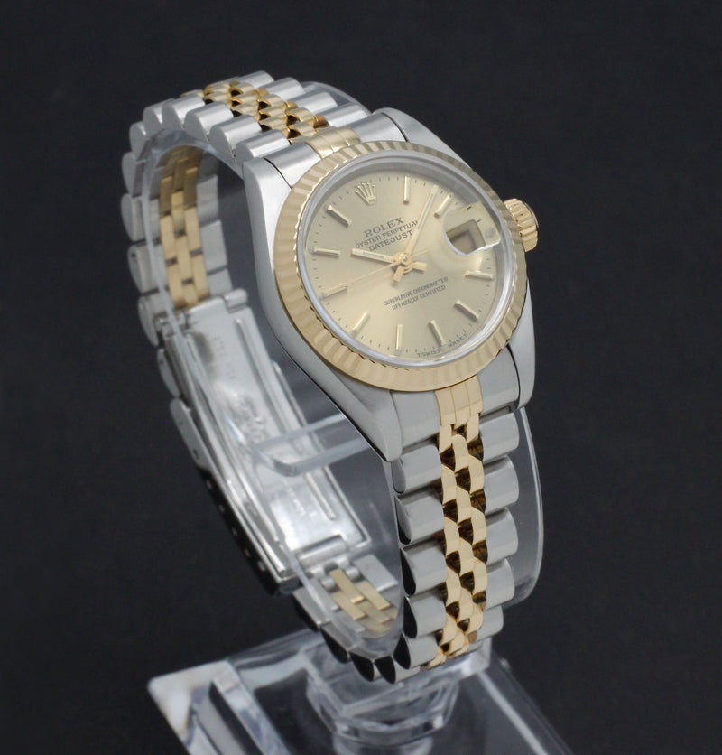 Rolex Lady-Datejust 69173 - 1997 - Rolex horloge - Rolex kopen - Rolex dames horloge - Trophies Watches