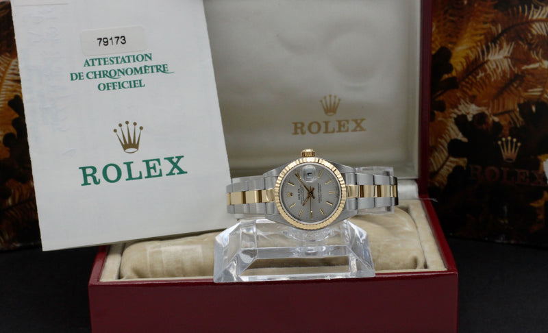 Rolex Lady-Datejust 79173 - 2000 - Rolex horloge - Rolex kopen - Rolex dames horloge - Trophies Watches