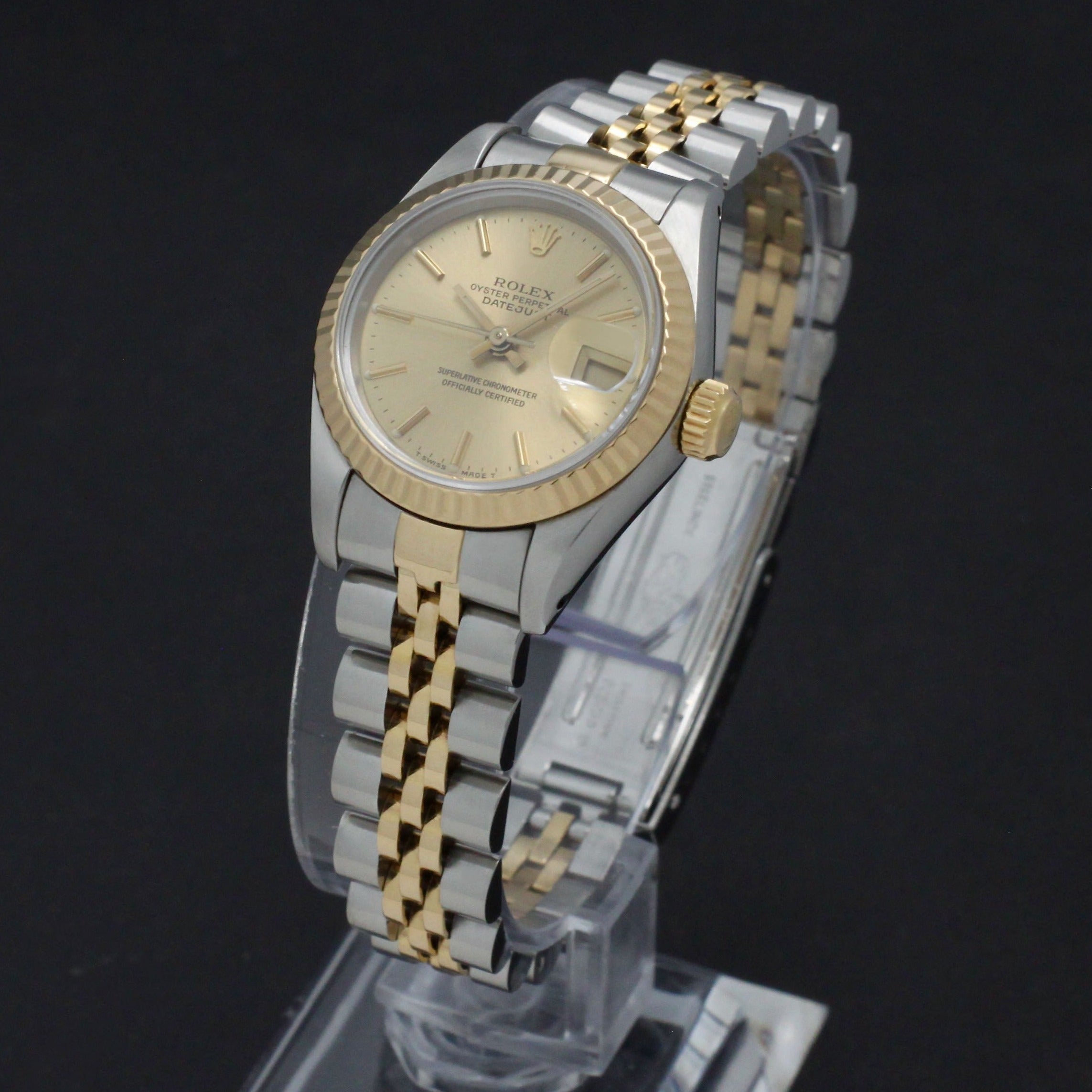Rolex Lady-Datejust 69173 - 1988 - Rolex horloge - Rolex kopen - Rolex dames horloge - Trophies Watches