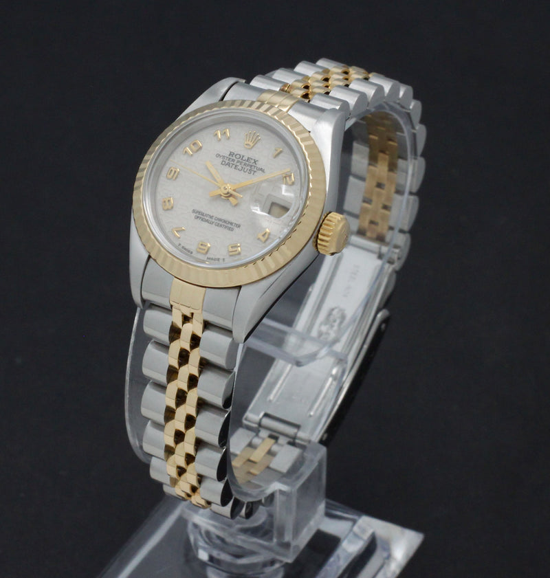 Rolex Lady-Datejust 69173 - 1993 - Rolex horloge - Rolex kopen - Rolex dames horloge - Trophies Watches