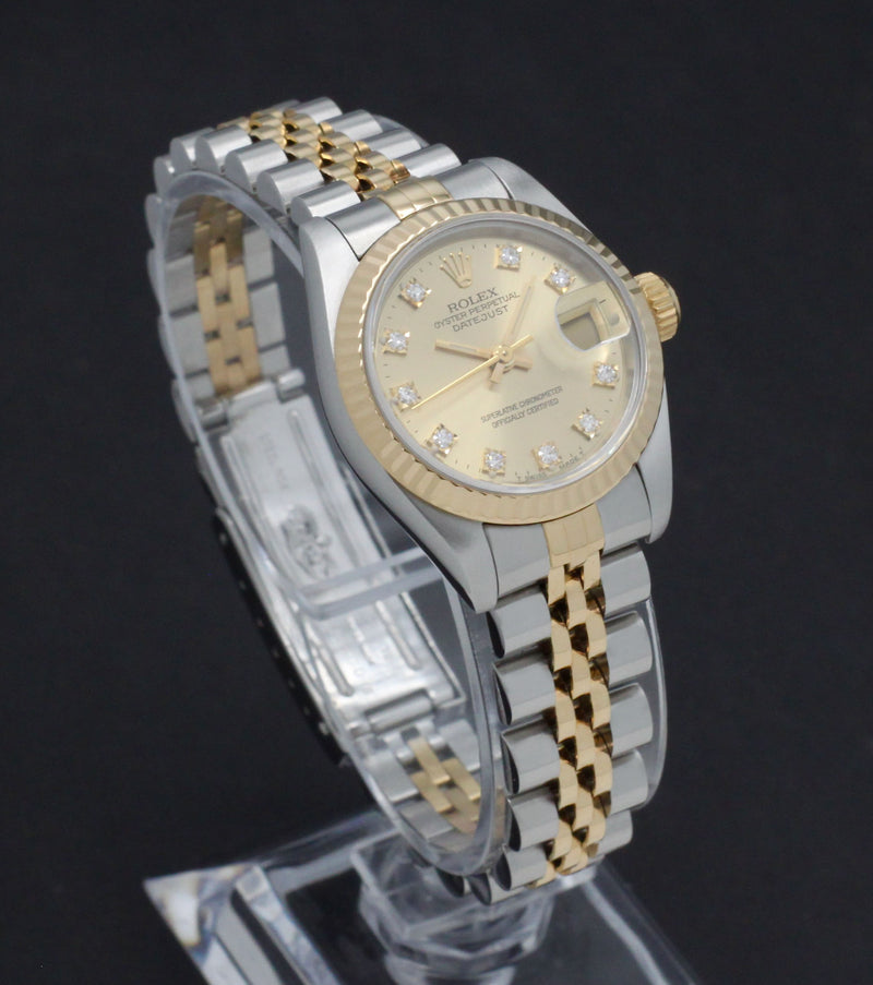 Rolex Lady-Datejust 69173G - 1994 - Rolex horloge - Rolex kopen - Rolex dames horloge - Trophies Watches