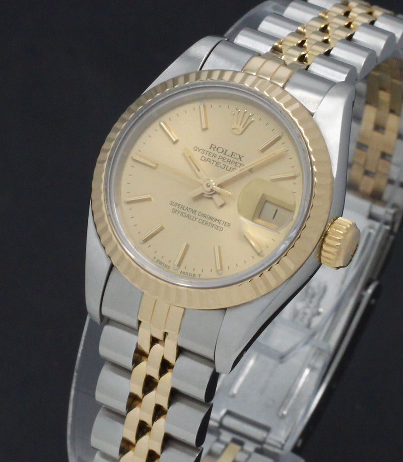 Rolex Lady-Datejust 69173 - 1990 - Rolex horloge - Rolex kopen - Rolex dames horloge - Trophies Watches