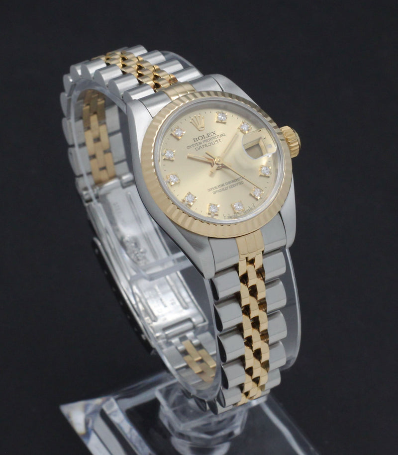 Rolex Lady-Datejust 69173G - 1994 - Rolex horloge - Rolex kopen - Rolex dames horloge - Trophies Watches