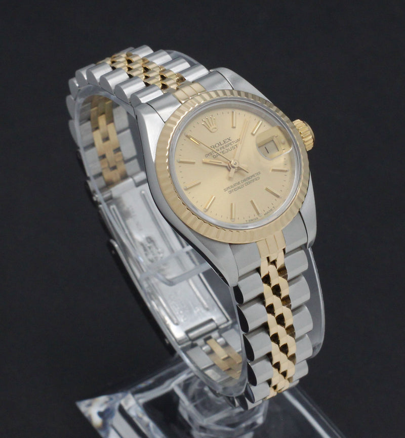 Rolex Lady-Datejust 69173 - 1990 - Rolex horloge - Rolex kopen - Rolex dames horloge - Trophies Watches