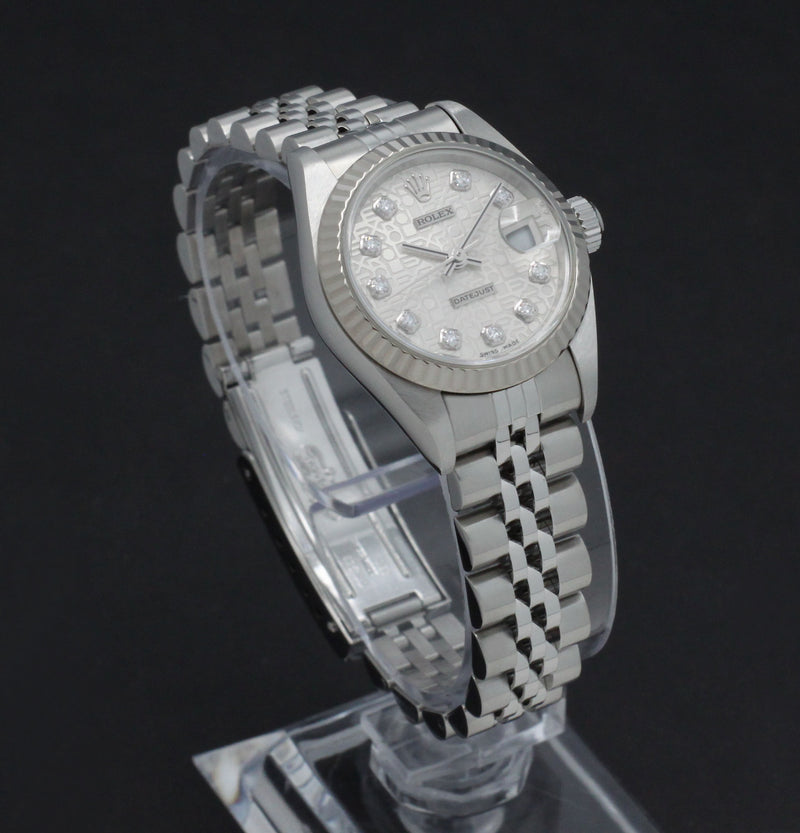 Rolex Oyster Perpetual Lady Datejust 79174G Holicon - 2001 - Rolex horloge - Rolex kopen - Rolex dames horloge - Trophies Watche