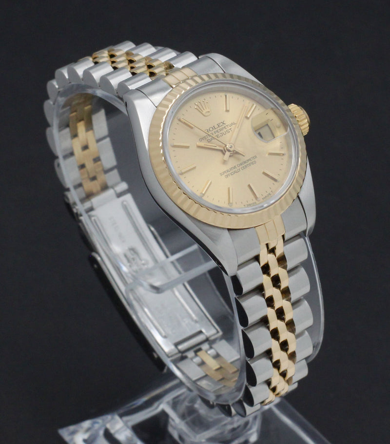 Rolex Lady-Datejust 69173 - 1990 - Rolex horloge - Rolex kopen - Rolex dames horloge - Trophies Watches