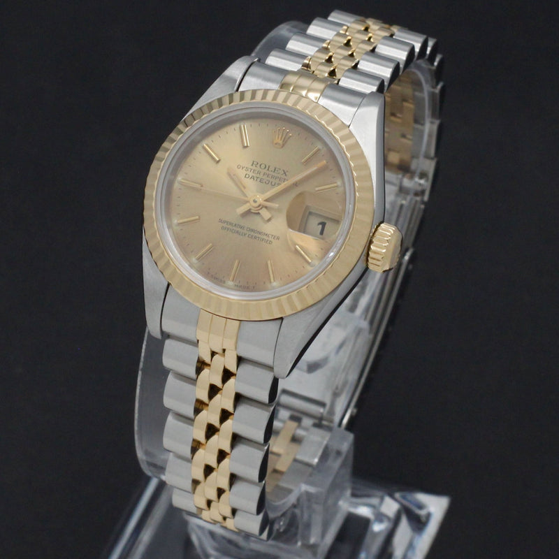 Rolex Lady-Datejust 69173 - 1995 - Rolex horloge - Rolex kopen - Rolex dames horloge - Trophies Watches