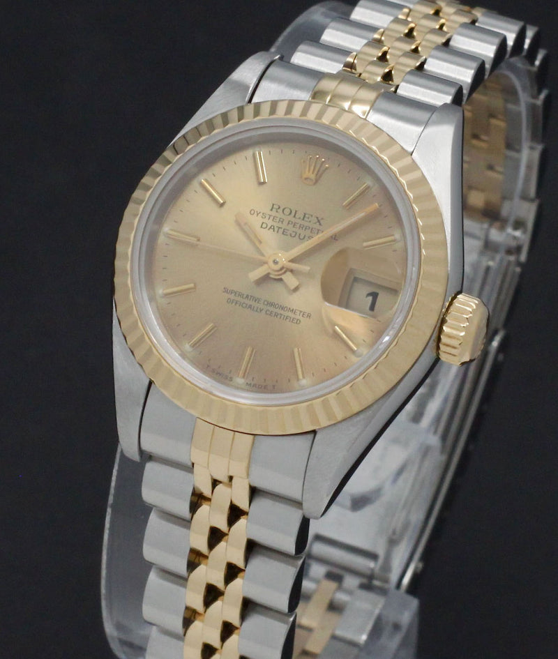 Rolex Lady-Datejust 69173 - 1995 - Rolex horloge - Rolex kopen - Rolex dames horloge - Trophies Watches