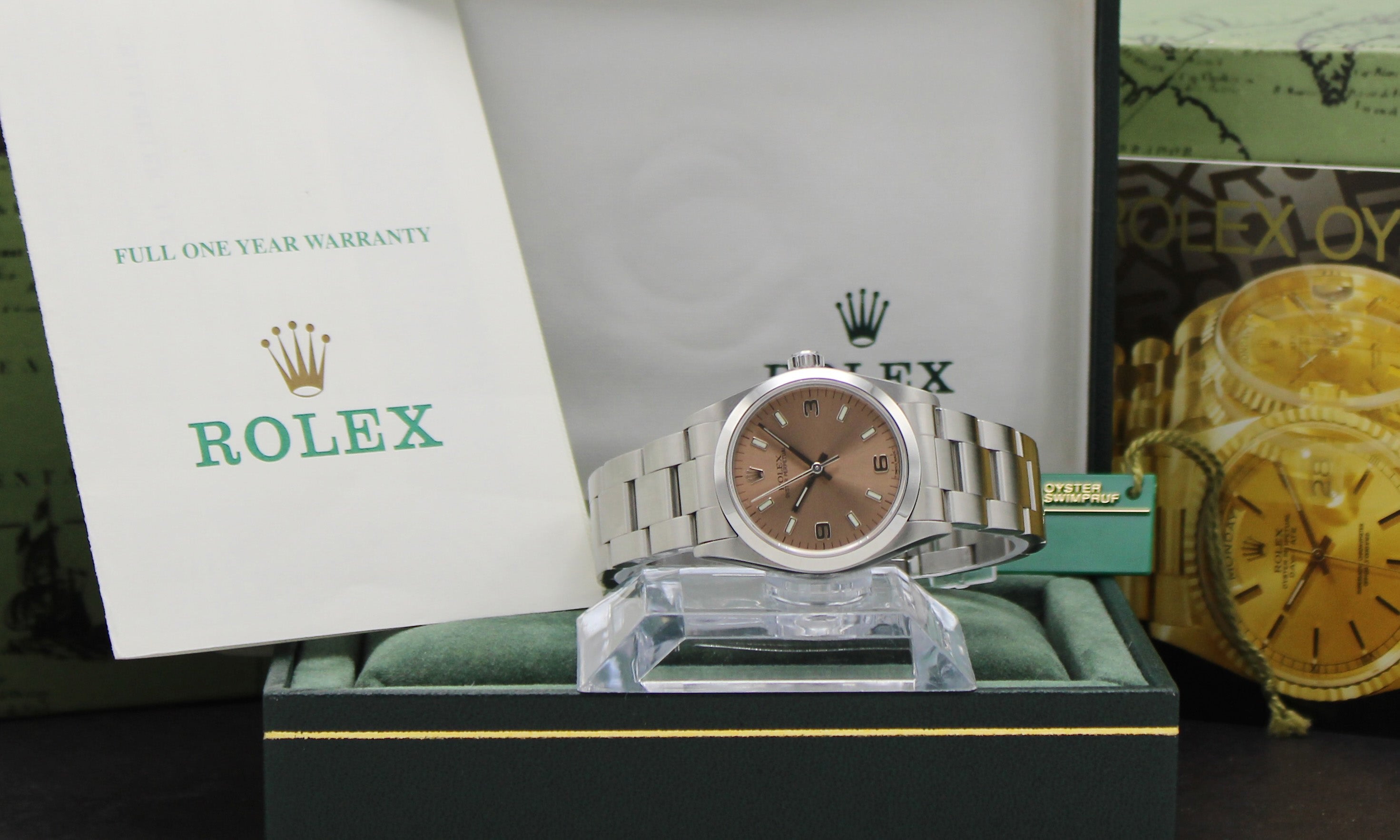 Rolex Oyster Perpetual 77080 - 1999 - Rolex horloge - Rolex kopen - Rolex dames horloge - Trophies Watches