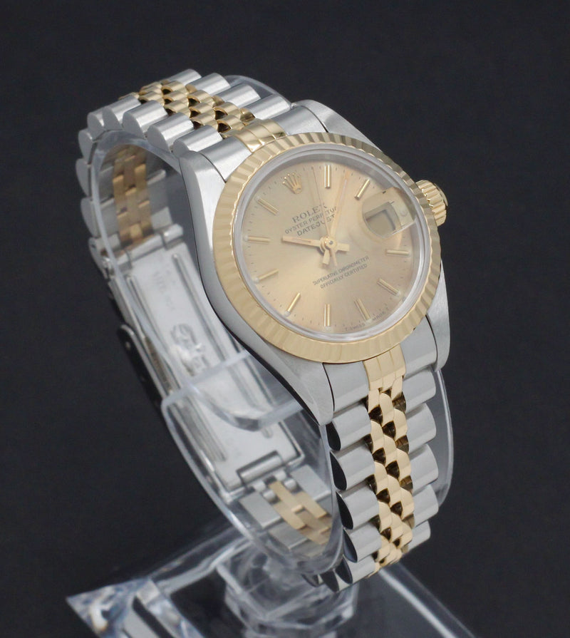 Rolex Lady-Datejust 69173 - 1995 - Rolex horloge - Rolex kopen - Rolex dames horloge - Trophies Watches