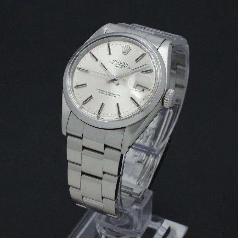 Rolex Oyster Perpetual Date 1500 - 1970 - Rolex horloge - Rolex kopen - Rolex heren horloge - Trophies Watches