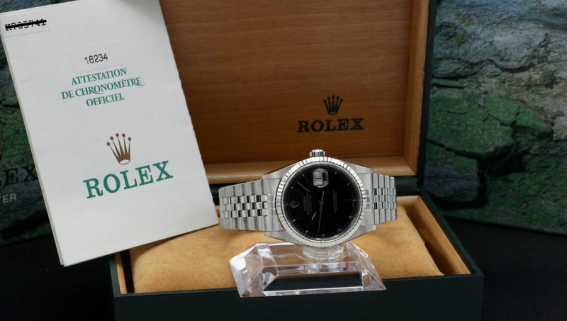 Rolex Datejust 16234 - 2002 - Rolex horloge - Rolex kopen - Rolex heren horloge - Trophies Watches