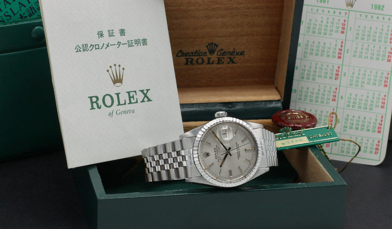 Rolex Datejust 16030 - 1981 - Rolex horloge - Rolex kopen - Rolex heren horloge - Trophies Watches