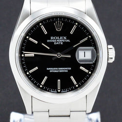 Rolex Oyster Perpetual Date 15200 - 1996 - Rolex horloge - Rolex kopen - Rolex heren horloge - Trophies Watches