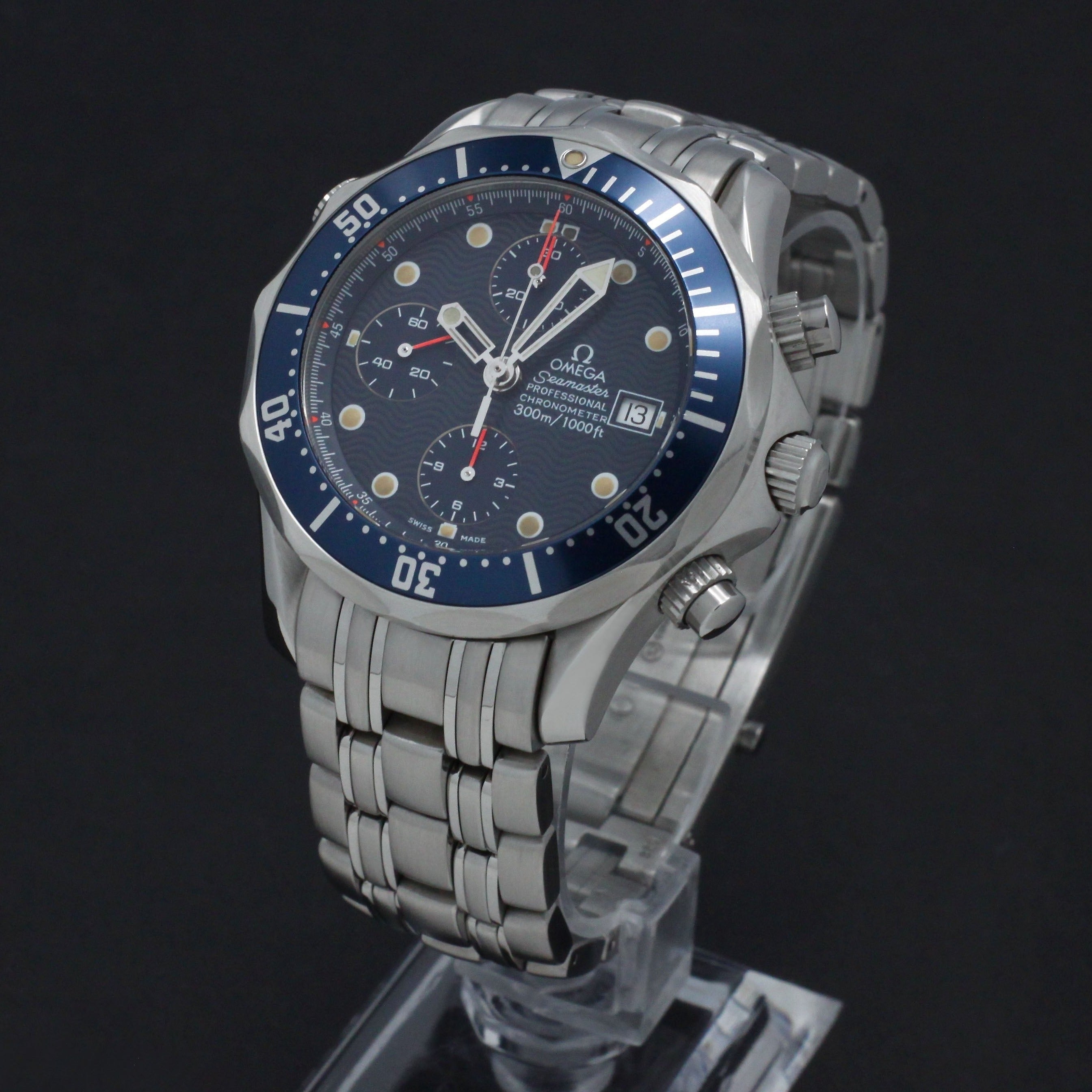 Omega Seamaster Diver 300 M 2599.80.00 - 1998 - Omega horloge - Omega kopen - Omega heren horloge - Trophies Watches