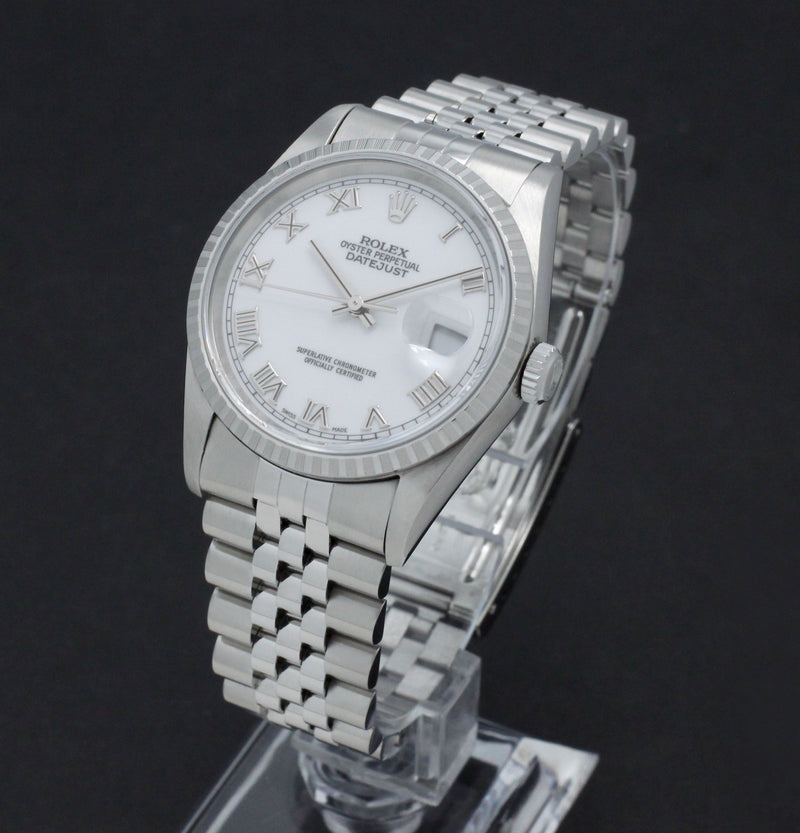 Rolex Datejust 16220 - 2000 - Rolex horloge - Rolex kopen - Rolex heren horloge - Trophies Watches