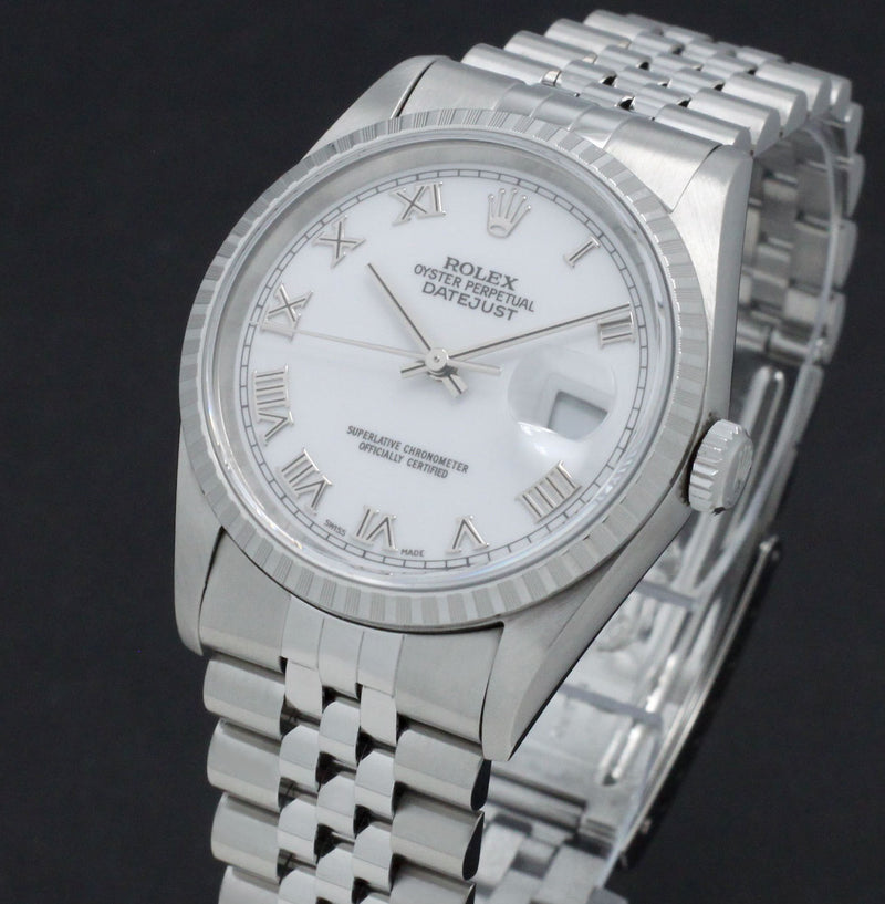 Rolex Datejust 16220 - 2000 - Rolex horloge - Rolex kopen - Rolex heren horloge - Trophies Watches