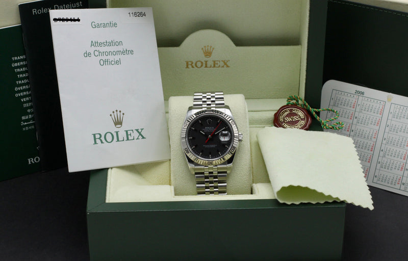 Rolex Datejust Turn-O-Graph 116264 - 2006 - Rolex horloge - Rolex kopen - Rolex heren horloge - Trophies Watches