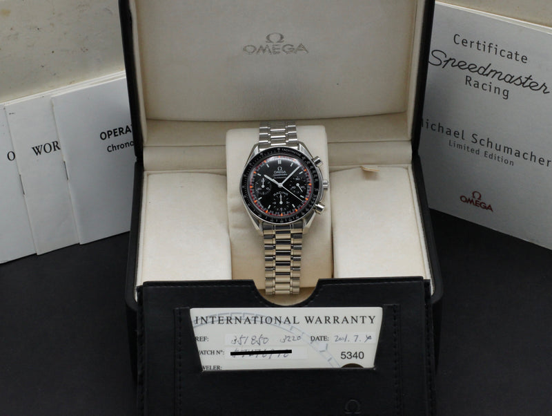 Omega Speedmaster Reduced 3518.50.00 - 2001 - Omega horloge - Omega kopen - Omega heren horloge - Trophies Watches